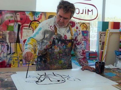 ¿Querés pintar este sábado junto a Milo Lockett? Te contamos cómo particpar 