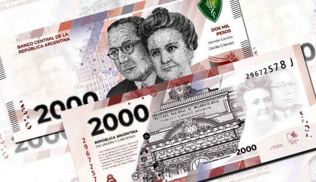 Comenzó a circular el billete de $2000: ¿cómo detectar si es falso?