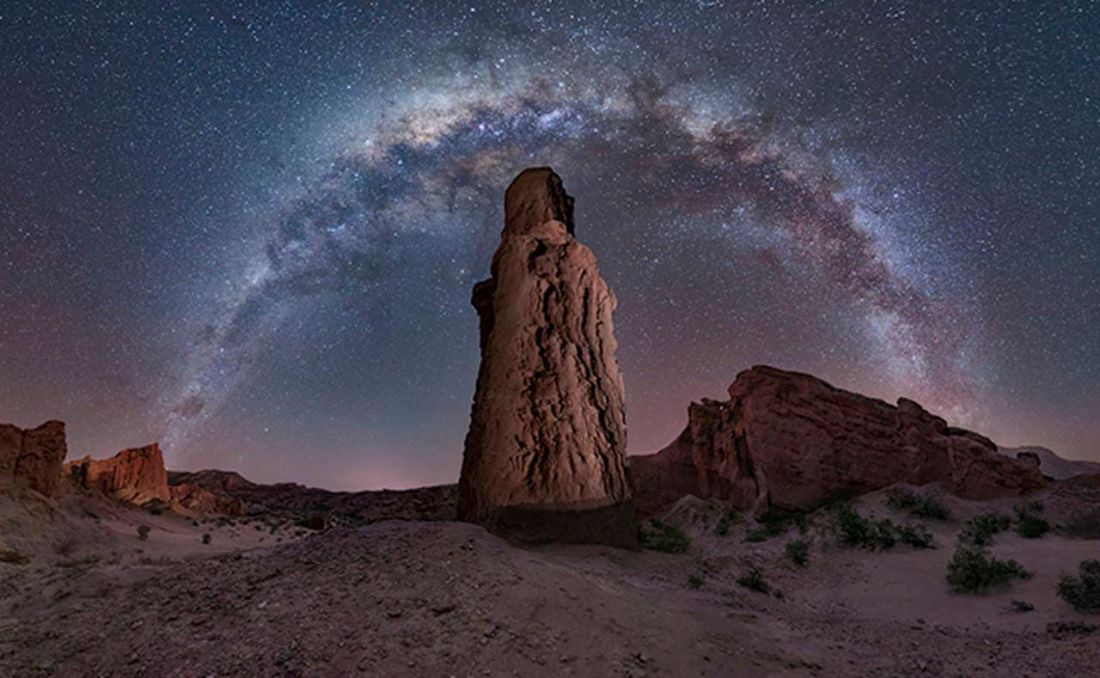 Un argentino tomó las mejores fotos de la vía láctea desde Salta 