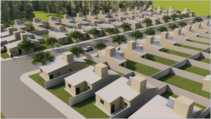 Villa María: se firman contratos para construir 300 viviendas del Ecobarrio