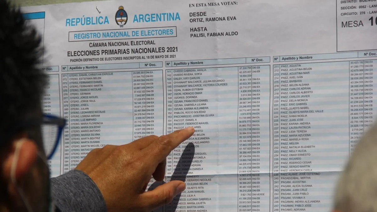 ¿Cómo saber dónde voto el domingo?