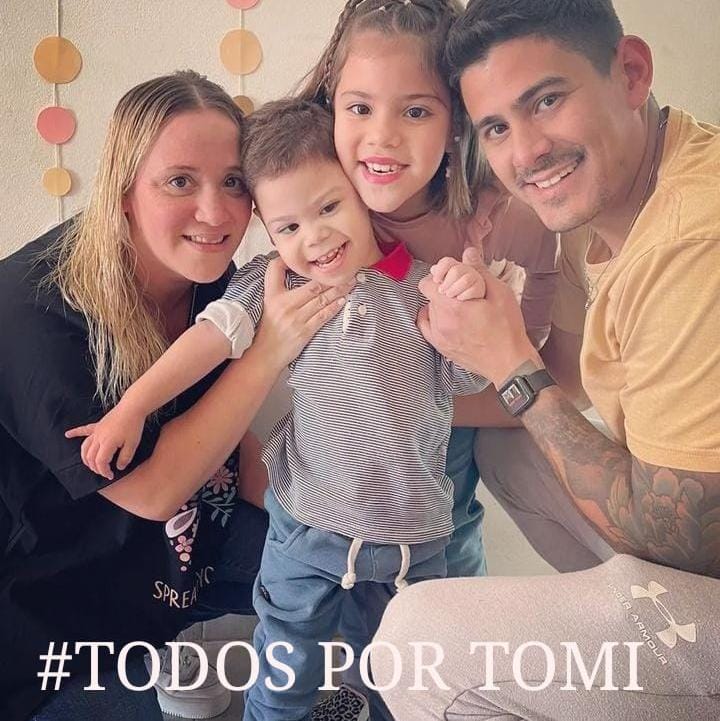 Organizan una peña para ayudar a Tomi