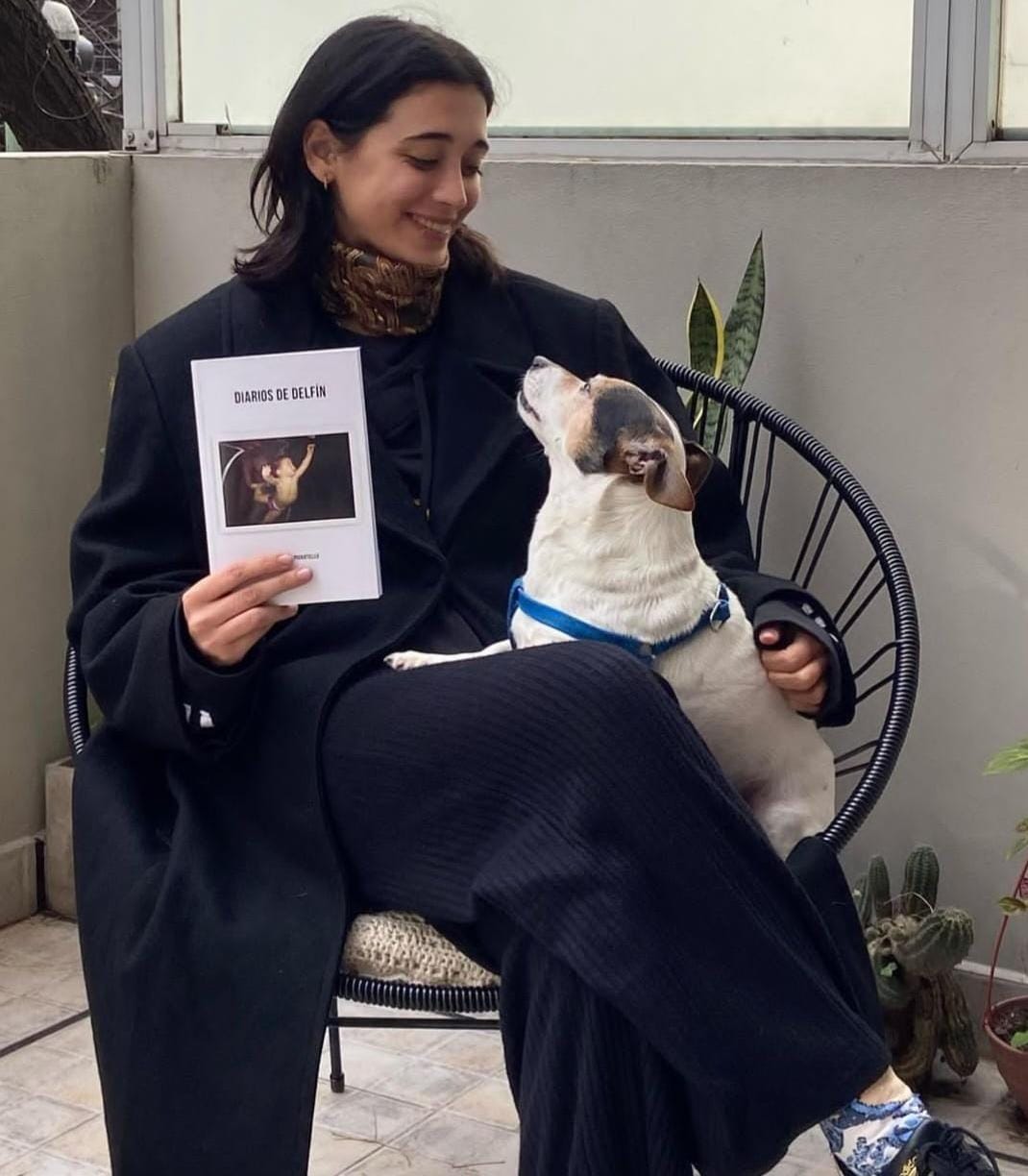 Delfi Pignatiello y su libro: 