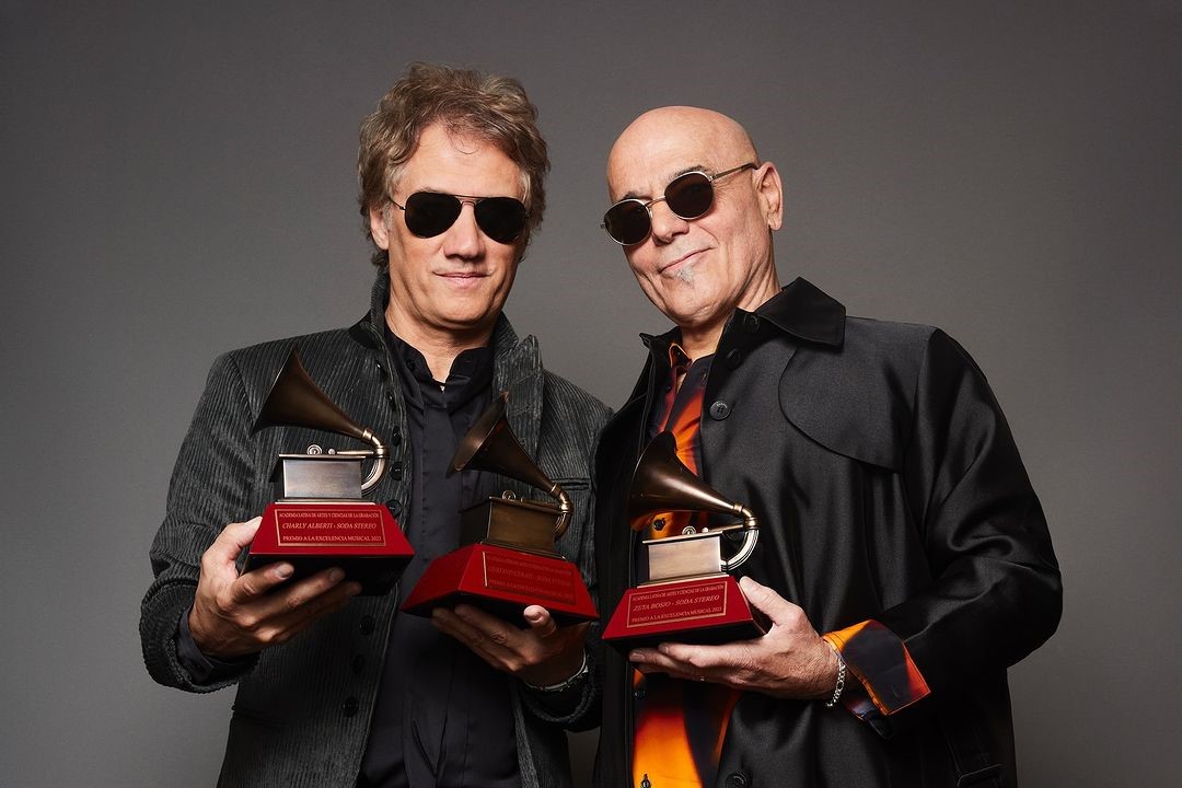 Soda Stereo recibió su primer Latin Grammy