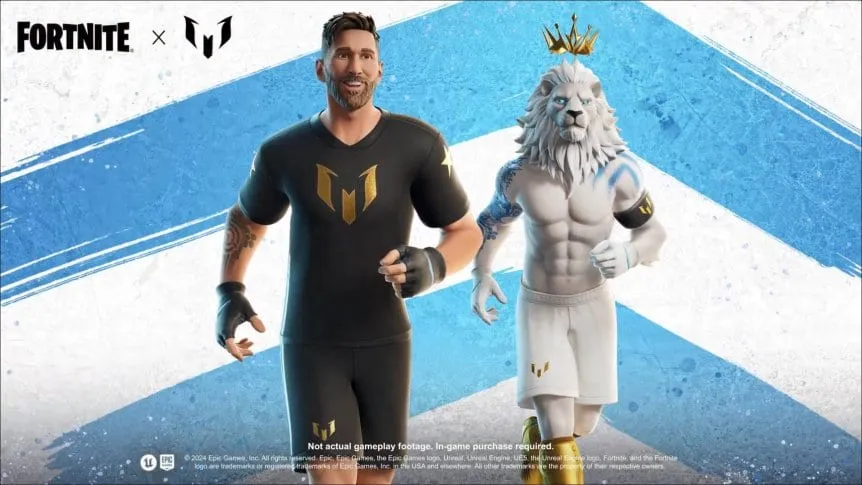 Lionel Messi tendrá 2 skins en Fortnite: ¿cómo conseguirlo?