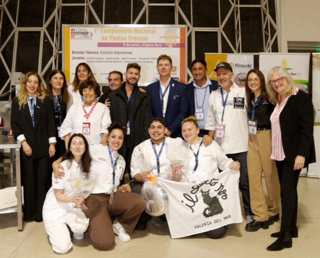 Se conocieron los ganadores del Campeonato Nacional de Pasta Frescas
