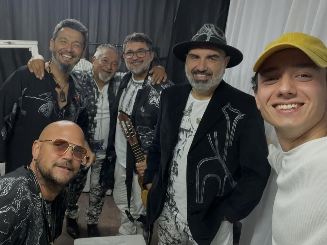 Santi Fiuri estrenó una canción con Los Tekis