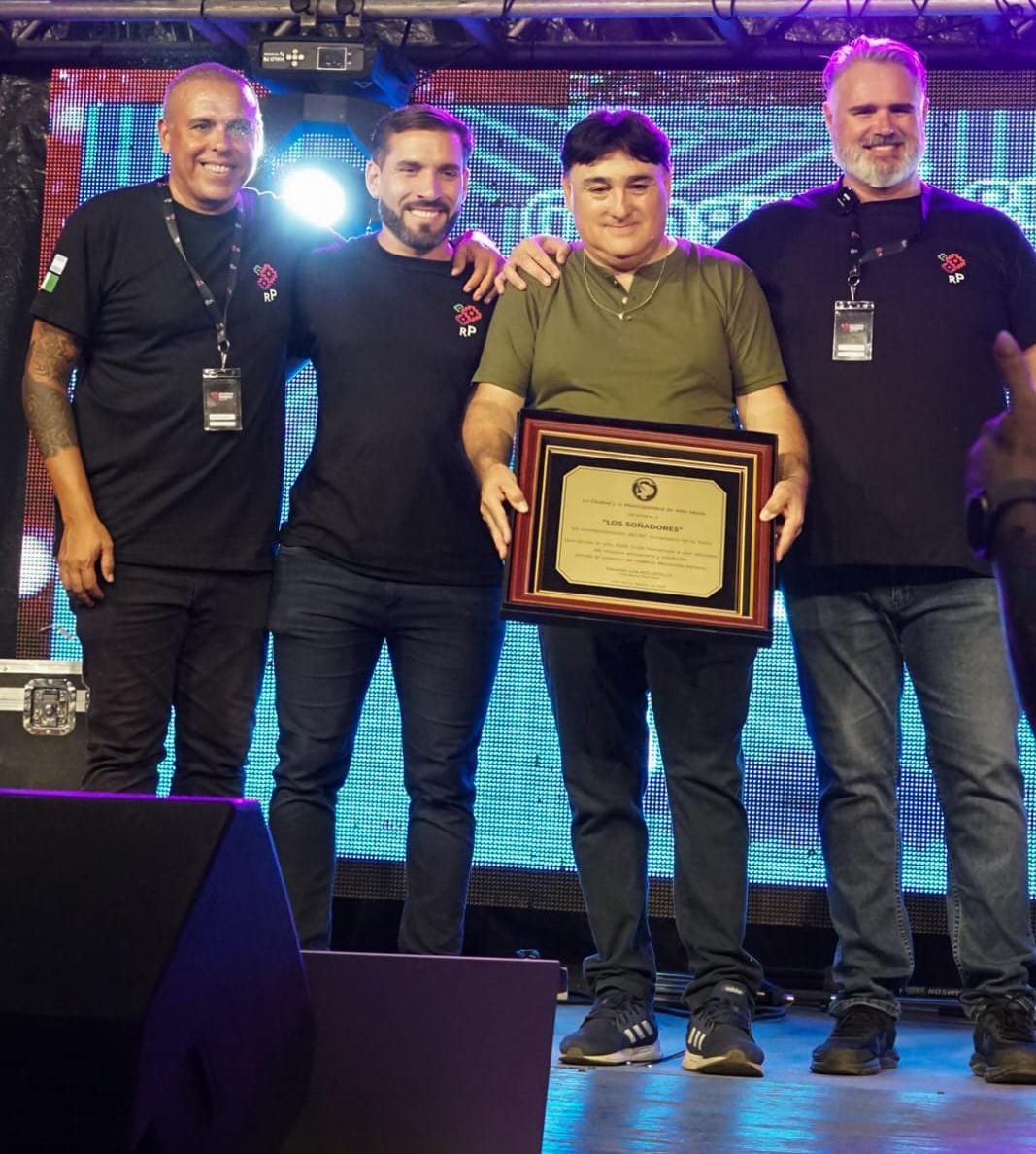 Reconocieron a la Peña de Los Soñadores por sus 20 años de trayectoria