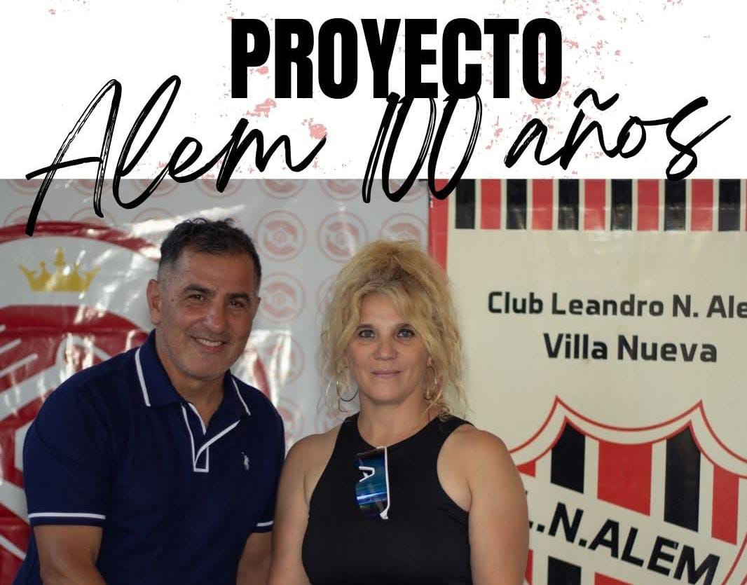 Pablo Lozano estará en los festejos por los 100 años del Club Alem