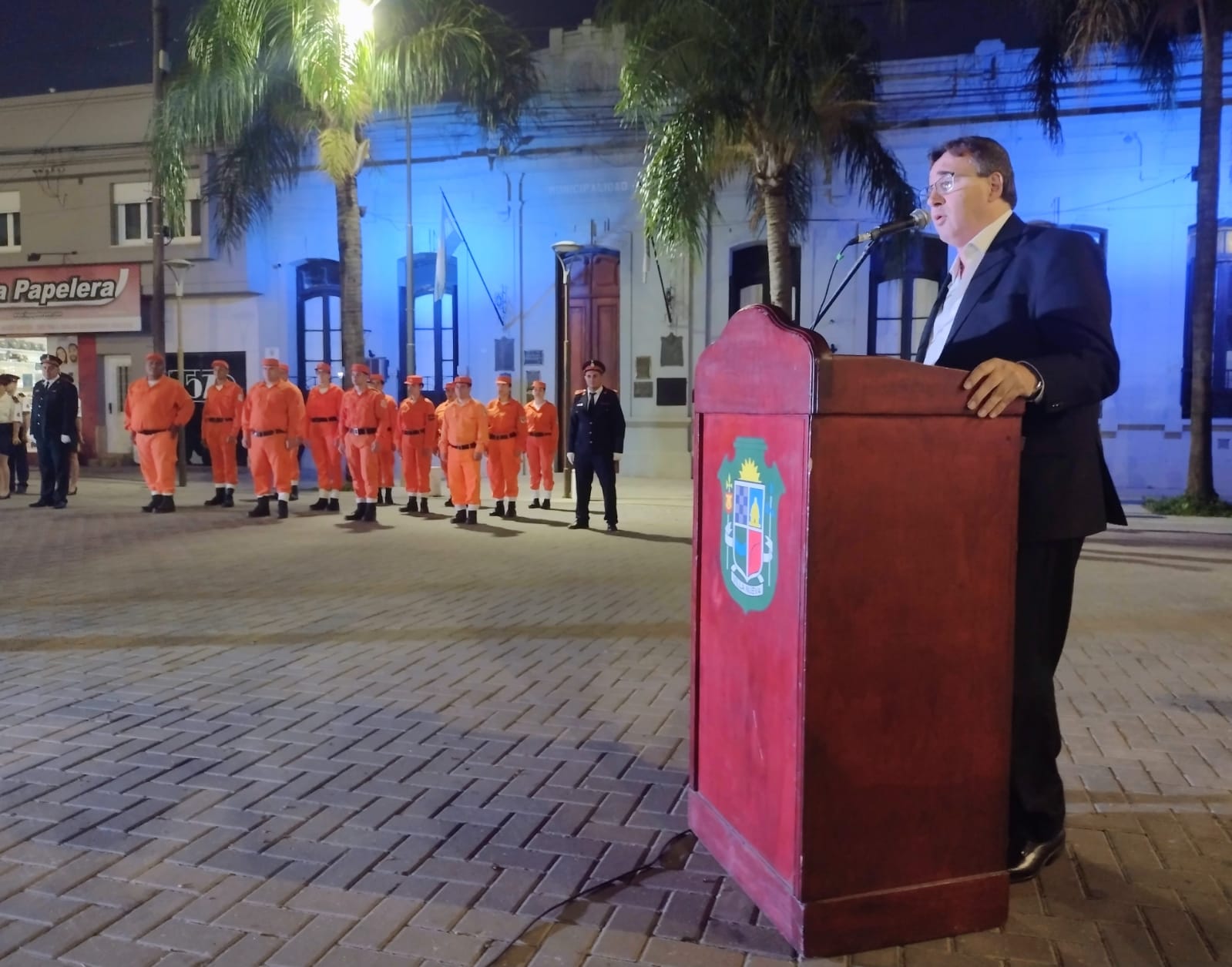 Frossasco recordó la creación del cuartel: “Villa Nueva tenía que tener sus propios bomberos”