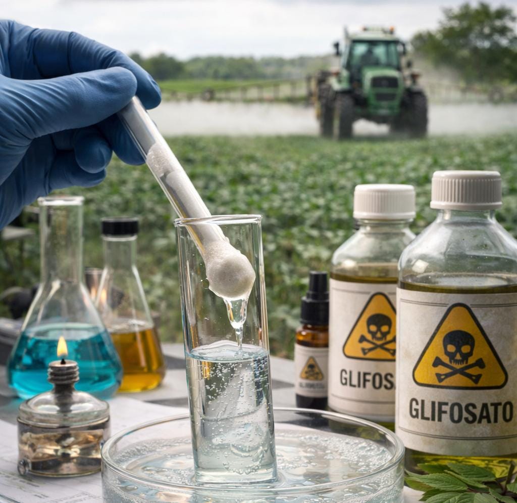 Detectan por primera vez glifosato en saliva humana en un estudio de la UNC