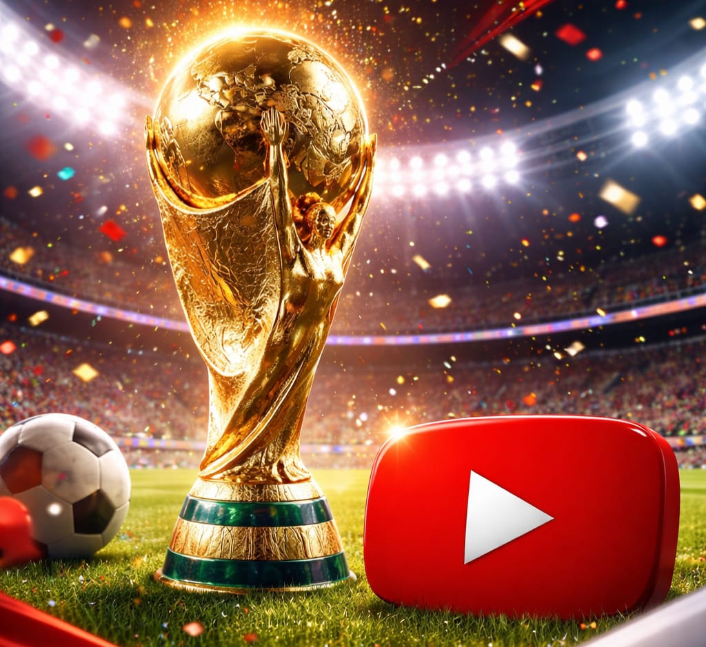 YouTube transmitirá parte del Mundial 2026 con la FIFA