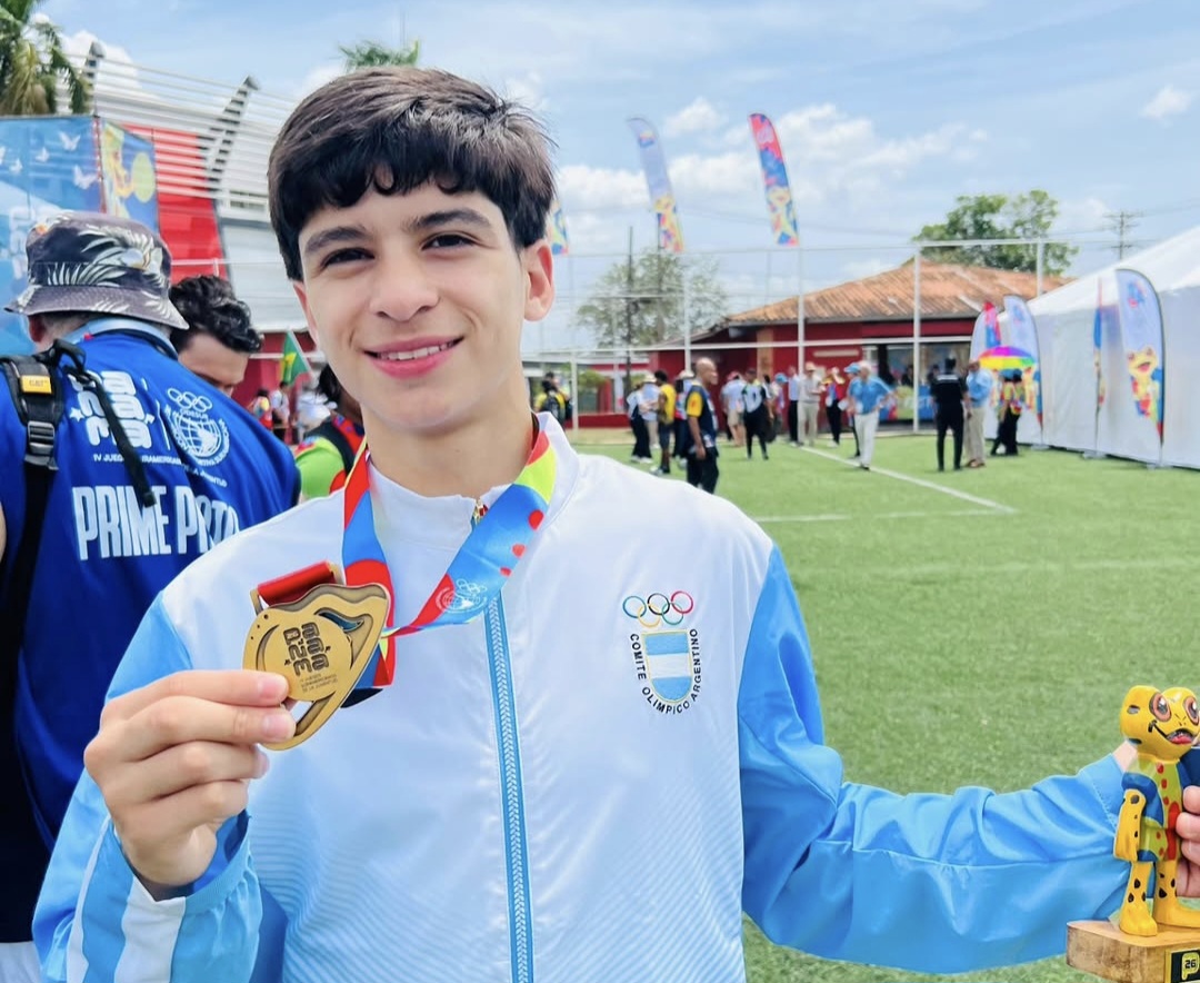 Un cordobés le dio a Argentina su primer oro en Panamá 2026