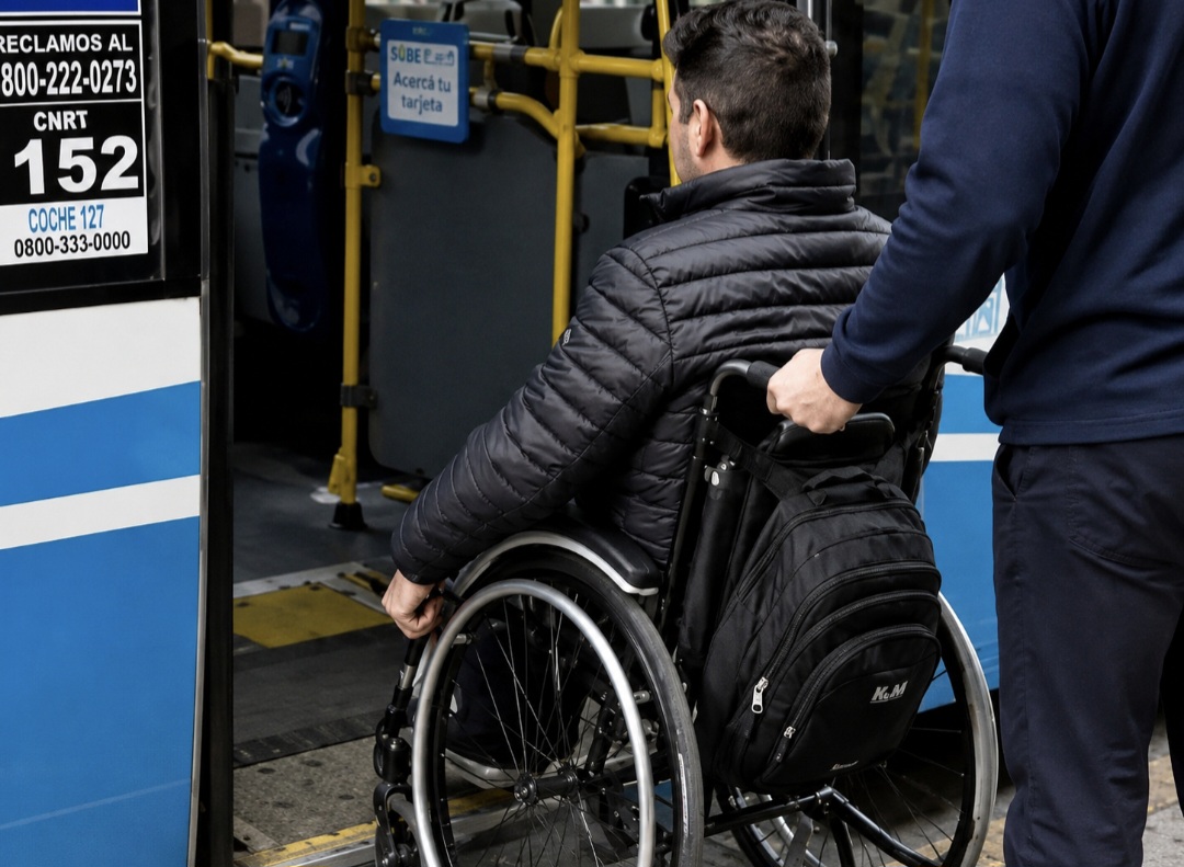 Desde el 19 de junio, personas con discapacidad podrán viajar gratis solo con la SUBE