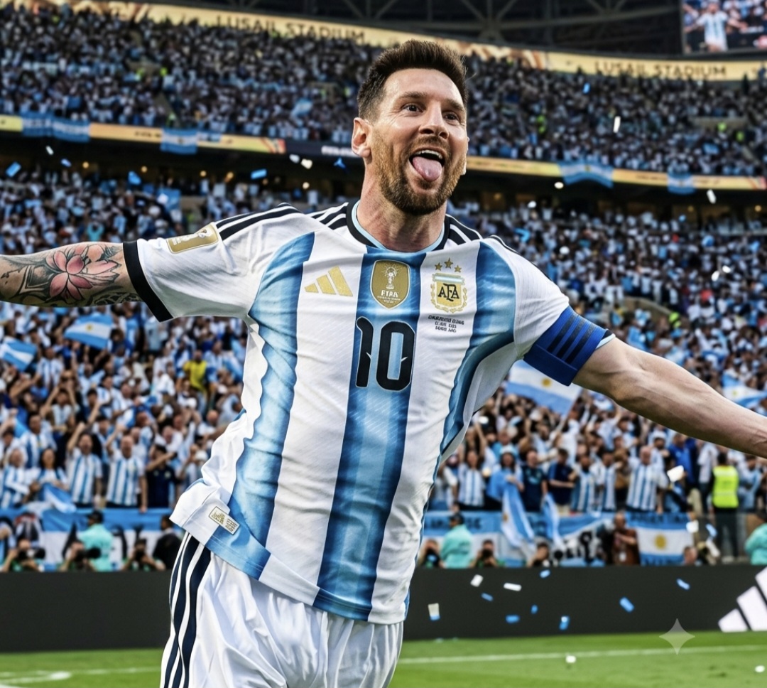 Messi brilló con un triplete y Argentina comenzó el Mundial con una goleada