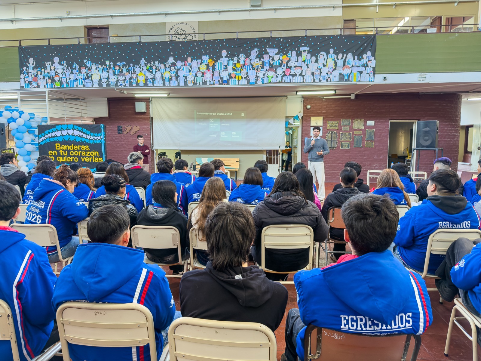 Realizaron talleres de prevención del ciberbullying en escuelas de Villa María
