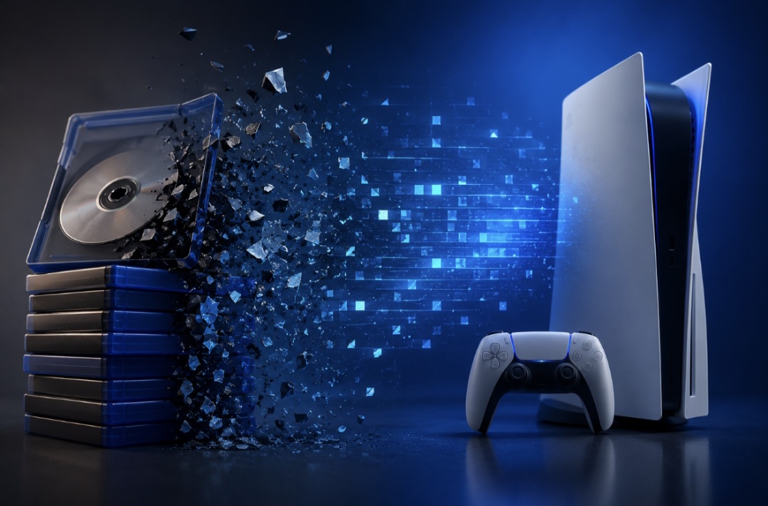 PlayStation dejará los juegos físicos en 2028
