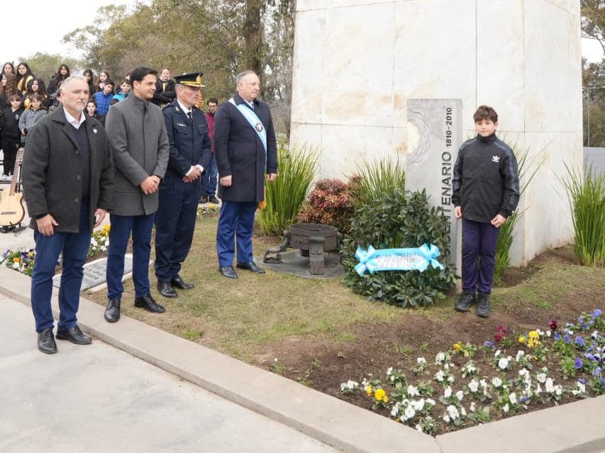 Villa María y Villa Nueva homenajearon a San Martín