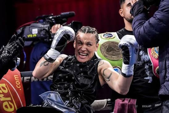 Dinamita campeona: María Inés Ferreyra conquistó el título Latino OMB