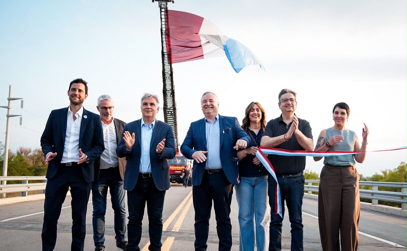 Inauguraron el Arco Sudeste, una obra estratégica para Villa María y Villa Nueva