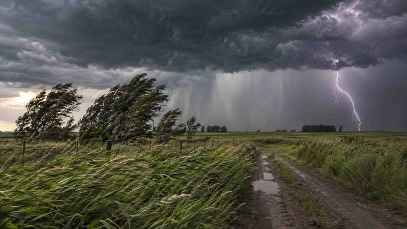 Alerta naranja por tormentas: Villa María y el departamento General San Martín incluidos