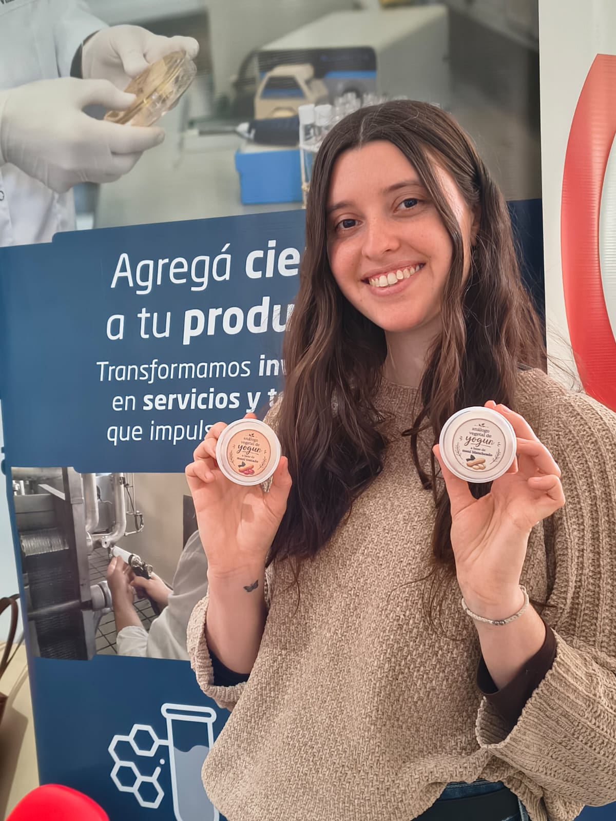 Yogur vegetal a base de maní: la innovación que desarrolla la UNVM