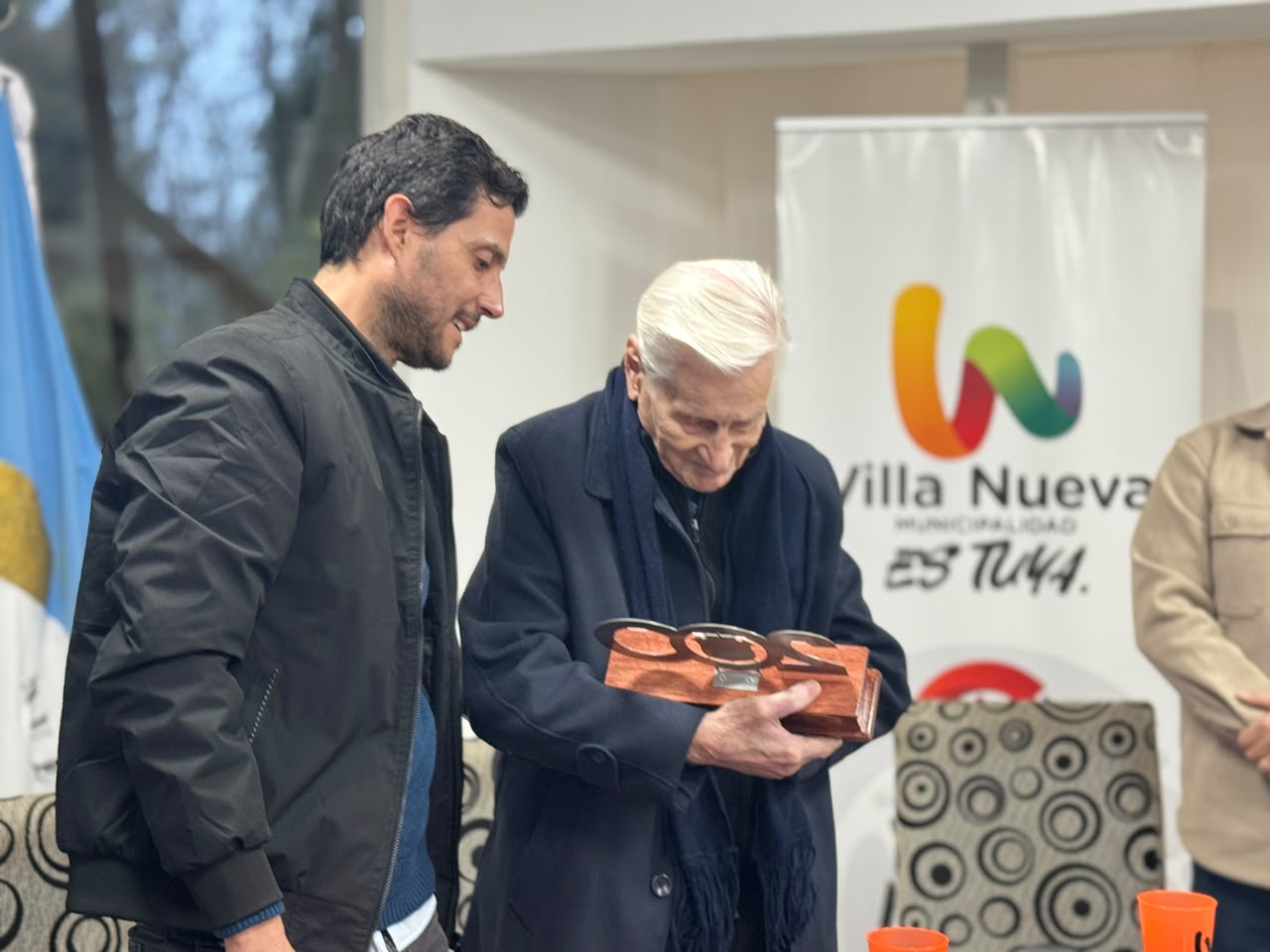 Reconocieron a Heriberto Pronello como Personalidad Destacada de Villa Nueva