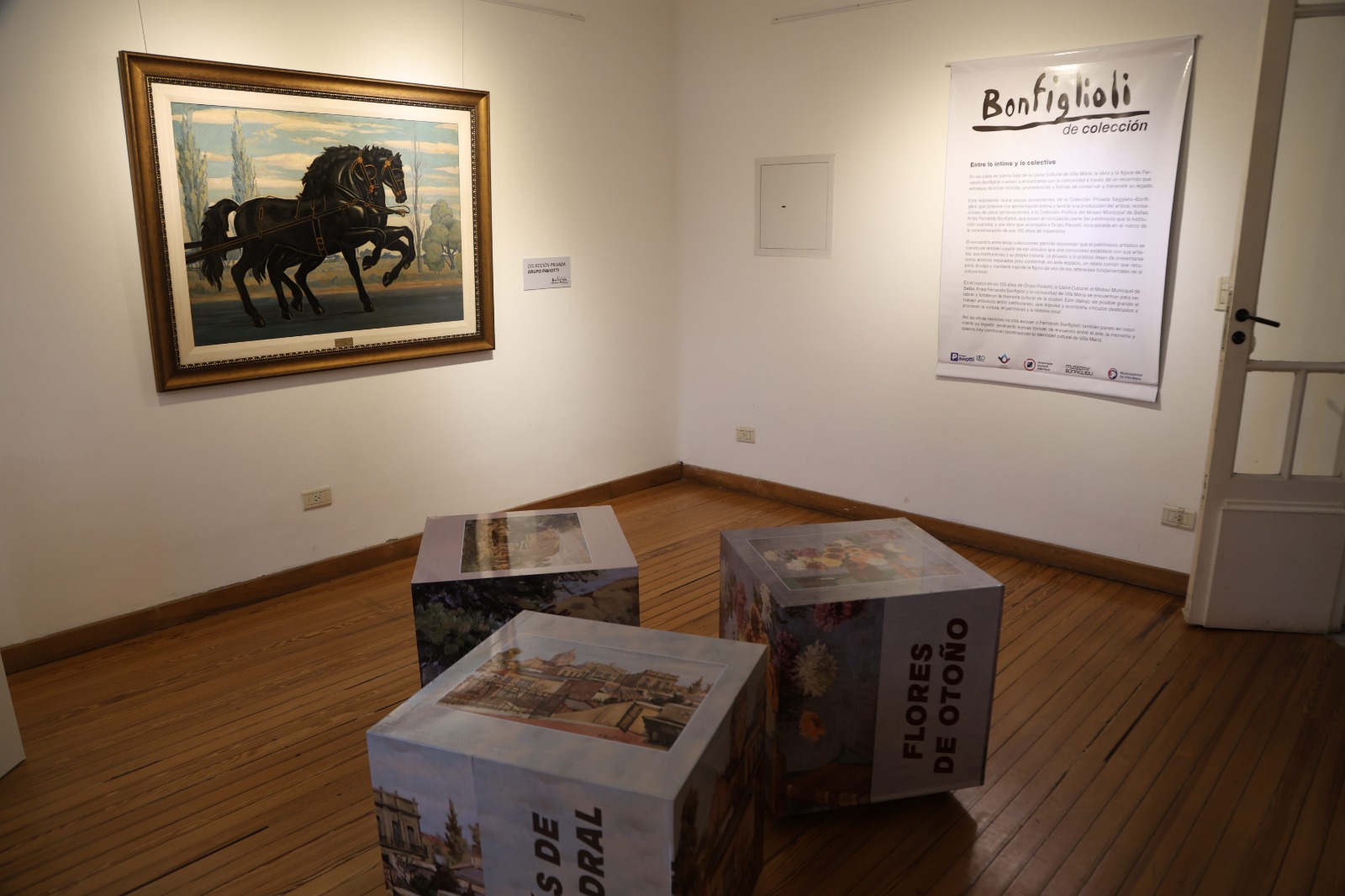 La Usina Cultural abrió una muestra de Fernando Bonfiglioli con obras de colecciones públicas y privadas


