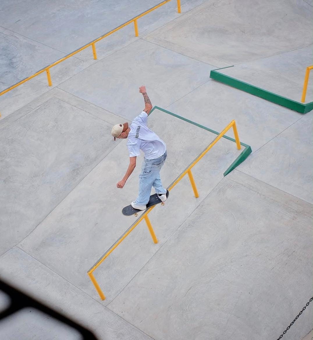 Joel de Castro representó a la Argentina en los World Skate Games