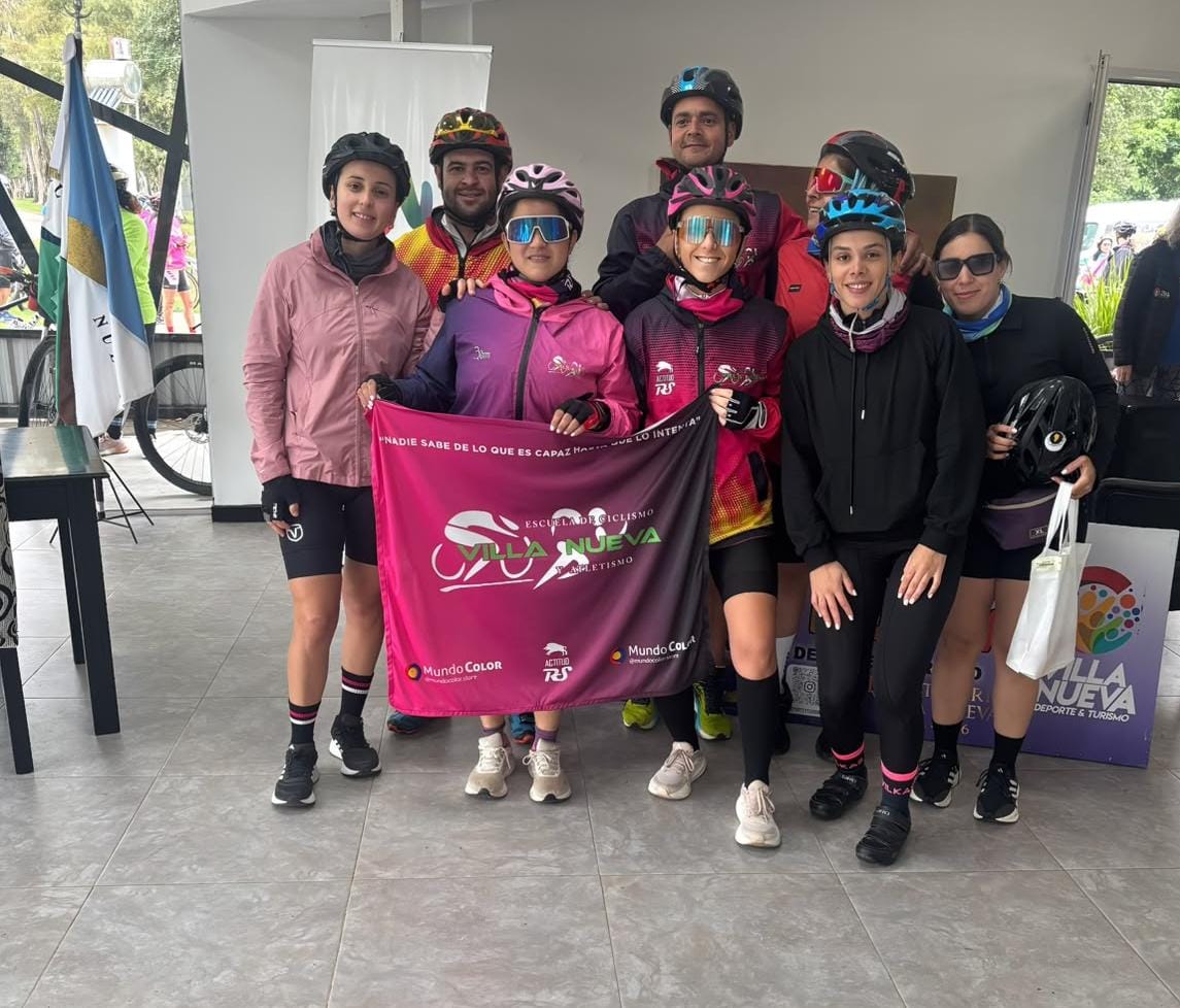 Atletismo y cicloturismo: alumnos de Actitud RS compitieron en pruebas de 10 y 40 kilómetros



