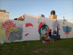 Barrio San Antonio: Mira cómo quedaron las pinturas en los murales 