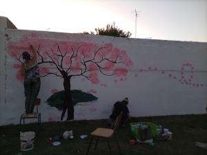 Barrio San Antonio: Mira cómo quedaron las pinturas en los murales 